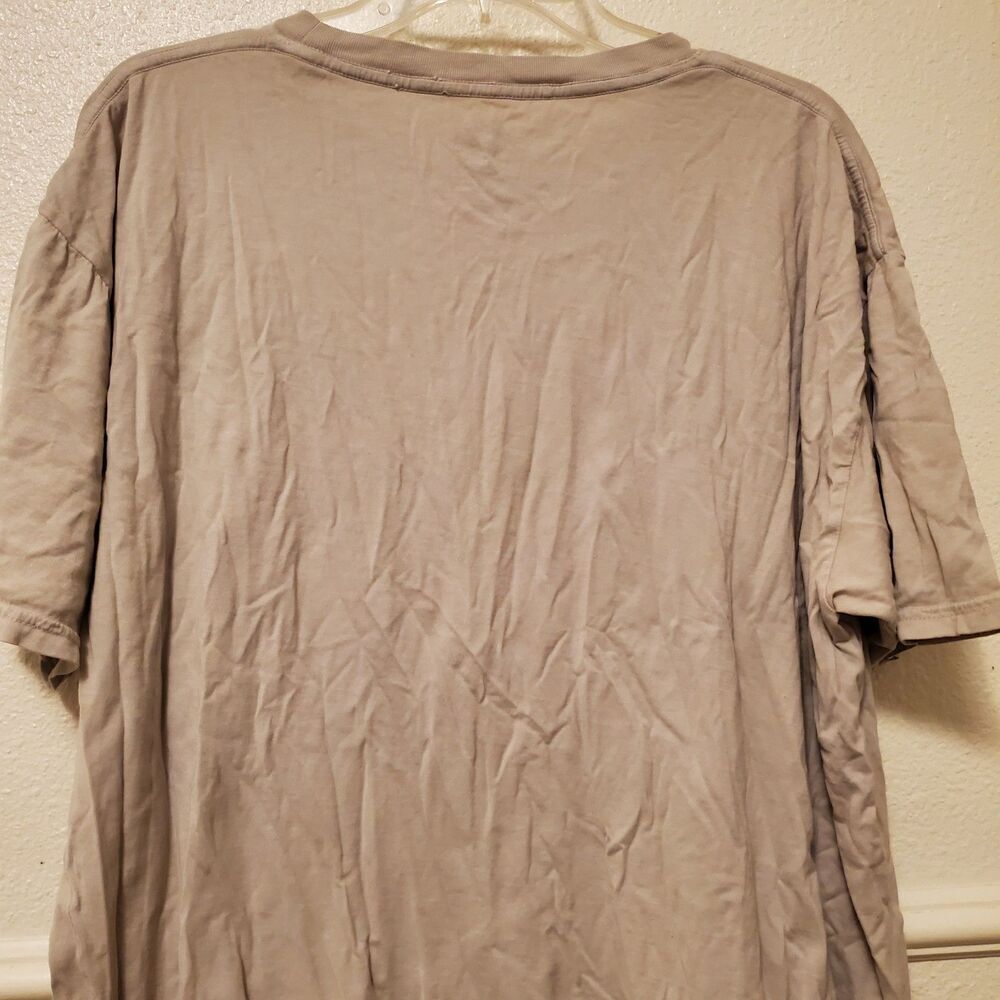 The Duck Company Blue Ridge Georgia Dog Fish Graphic T-Shirt Mens 2XL Tan Cotton - Picture 8 of 13